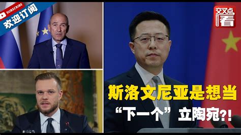 【外交部】“下一个”立陶宛出现了？斯洛文尼亚总理称将准备和台湾互设“代表处” 外交部：深感震惊、强烈反对！ - YouTube