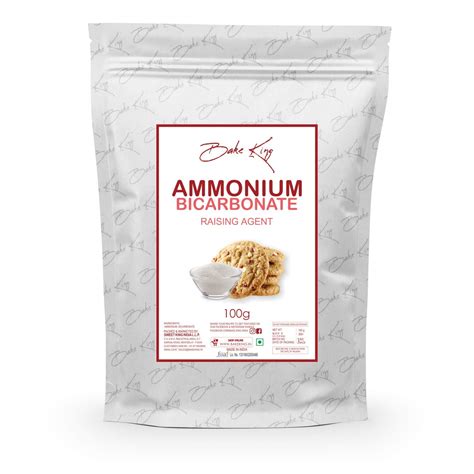 BAKE KING Ammonium Bicarbonate 100gm, Agent Biscuits Food Grade ...
