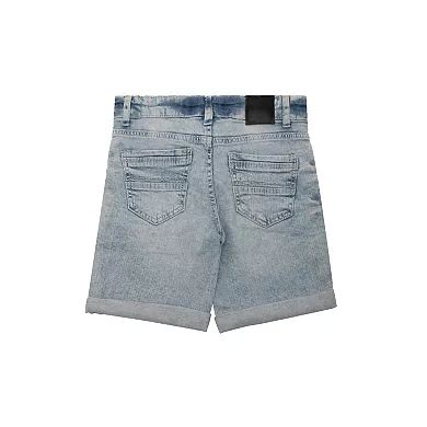 Little Boy's Roll-up Denim Shorts 2-pack
