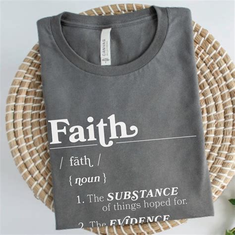 Faith Definition Christian Unisex T-Shirt – Fig & Lily Co.