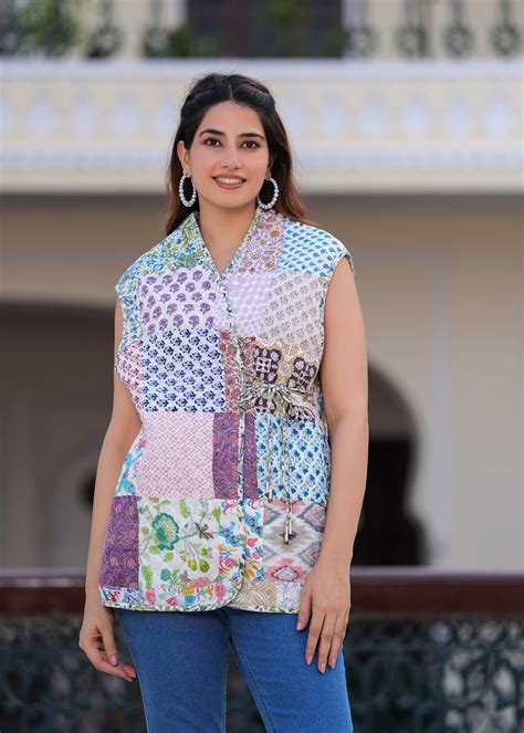 Quilted Vintage Jacket: a blend of Indian craftsmanship. – thejaipurart.com