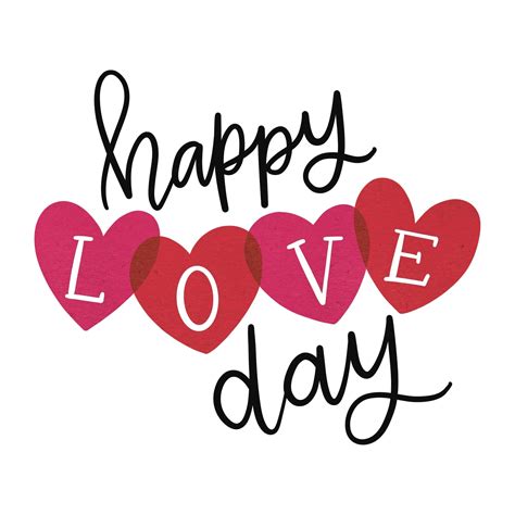 Download Happy Love Day Hearts Graphic Wallpaper | Wallpapers.com