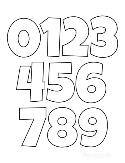 Image result for Numbers Print