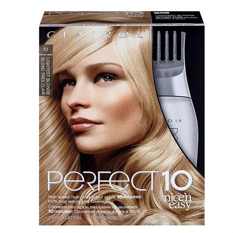 12-New Clairol Nice'n Easy Perfect 10 Permanent Hair India | Ubuy