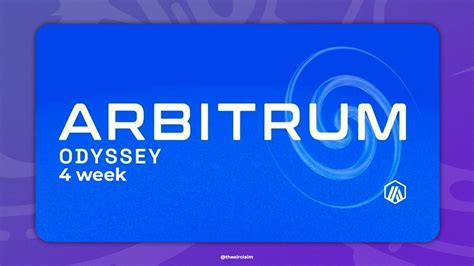 Проходим 4-ю неделю Arbitrum Odyssey — Teletype
