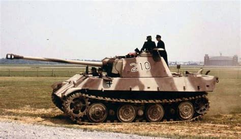 Panther II restored to running condition in 1979 : r/TankPorn