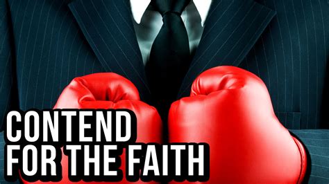 Contend for the Faith - Pass the Salt Ministries