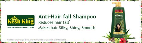 Buy Kesh King Ayurvedic Anti Hairfall Shampoo| Reduces hairfall | 21 ...