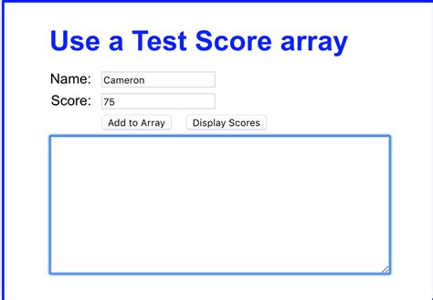 Image result for JavaScript Visual Score Indicator