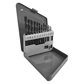 DBM IMPORTS 13 Pc HSS 1/16' - 1/4' by 64ths Jobber Drill Set Metal ...