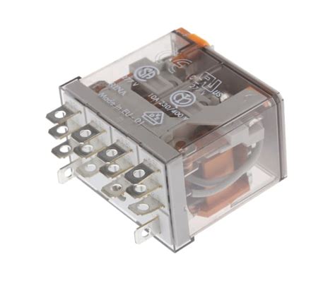 56.34.8.024.0040 Finder | Finder Plug In Power Relay, 24V ac Coil, 12A ...