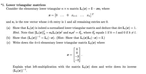 Image result for Lower Triangular Matrix Higher