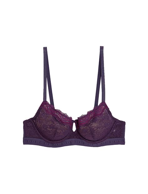 Buy Ella Lace Wired Balcony Bra A-E at Marks & Spencer