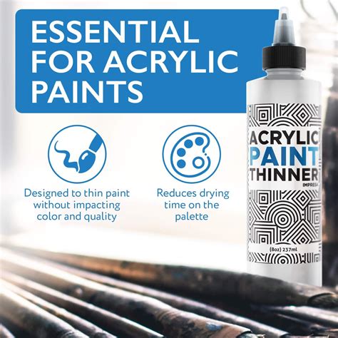 Do I Need Paint Thinner For Acrylic Paint at Julia Belcher blog