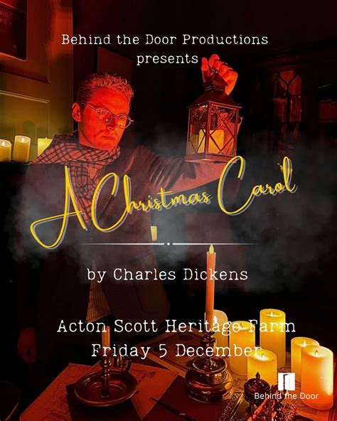 A Christmas Carol by Charles Dickens at Acton Scott Heritage Farm ...