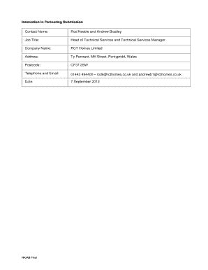 Fillable Online rct homes andrew bradley phone number form Fax Email ...