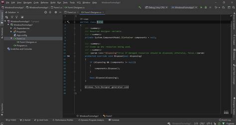Image result for Windows Form Designer