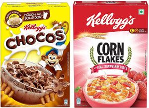 Kellogg's by KEL4 CORN FLAKES STRWBERRY & CHOCOS Pouch Price in India ...