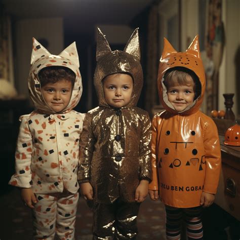 Retro Halloween Trick Or Treaters Free Stock Photo - Public Domain Pictures