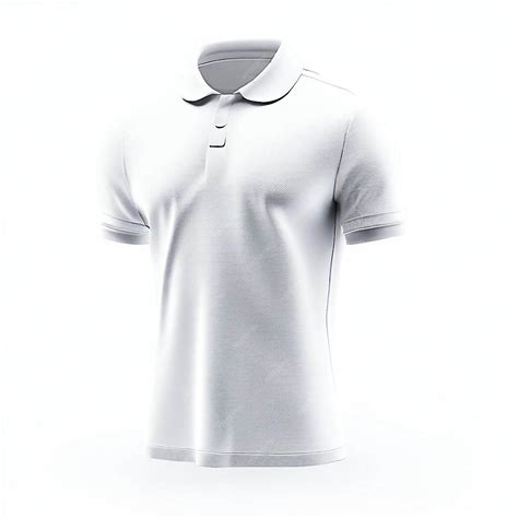 Premium Photo | A white polo shirt