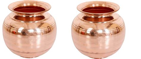 Buy SHIV HOME WORLD Copper Counter Copper Tamba Matka/Pot Water Storing ...