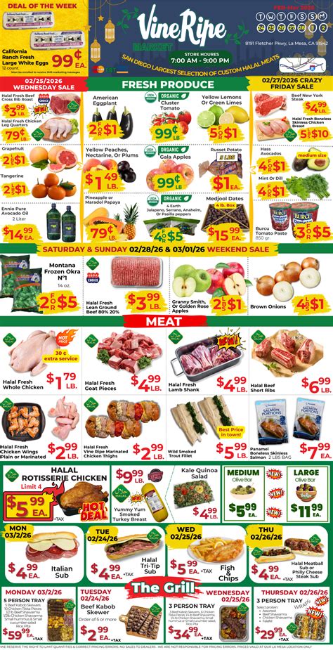 Weekly AD | Vine Ripe Foods