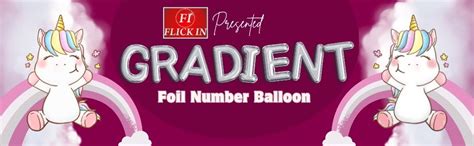 FI - FLICK IN 1 Pc Big Size Number 4 Foil Balloon 32 Inch Large Rainbow ...