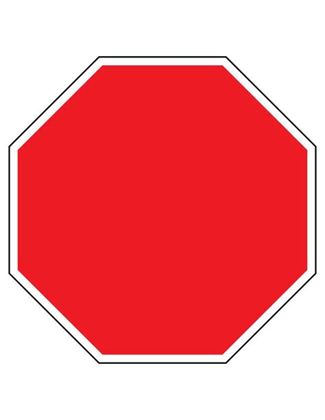 Image result for Stop Sign Print Out
