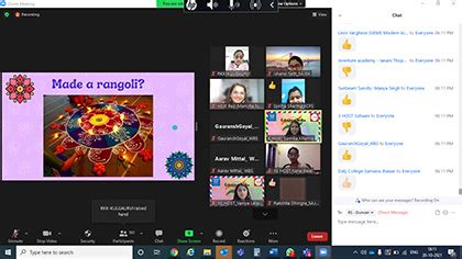 Round Square : Hosted Events - DAIS Colours of India Postcard