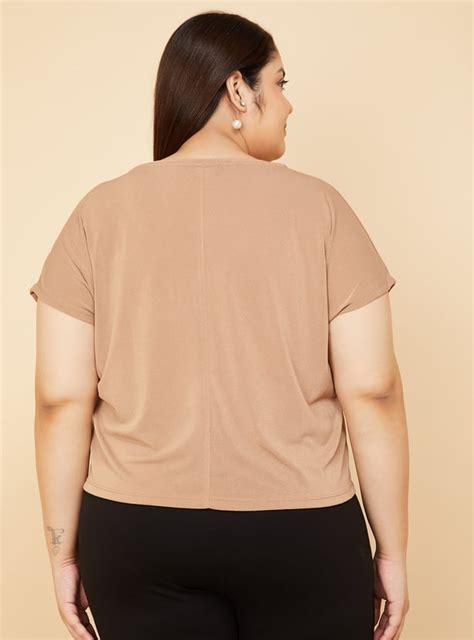 Buy Women Solid Top Online at just Rs. 799.0 - 1000016132052 | Max Fashion