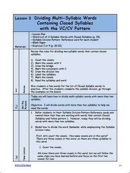 Image result for Syllable Pattern CV