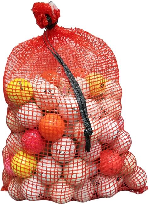 Buy 100 Shag/Practice/Hit Away/Range Used Golf Ball Mix in Mesh Bag ...