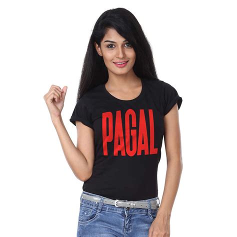 Matching Tees For Friends - Awara Pagal Dewana - Black Colour