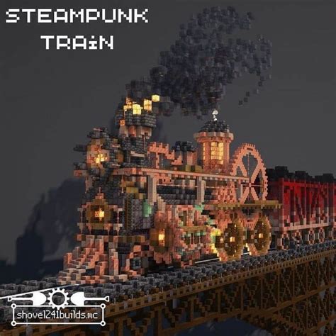 Steampunk Minecraft Builds Tutorial 的图像结果