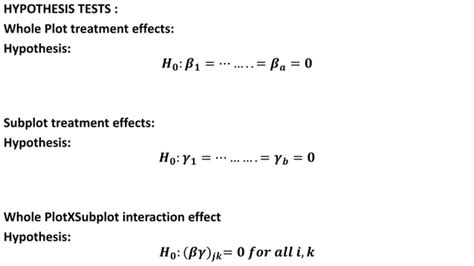 Image result for Sample Project On Split Plot Design