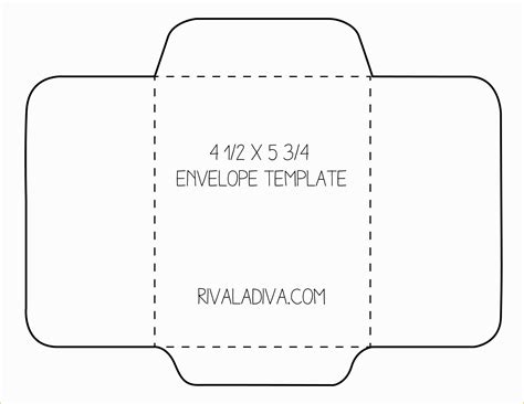 Image result for DIY Small Envelope Template