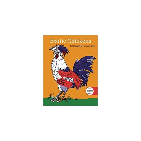 Buy Exotic Chickens: Coloring for Everyone (Creative Stress Relieving ...