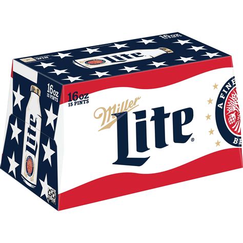 Miller Lite Lager Bottles