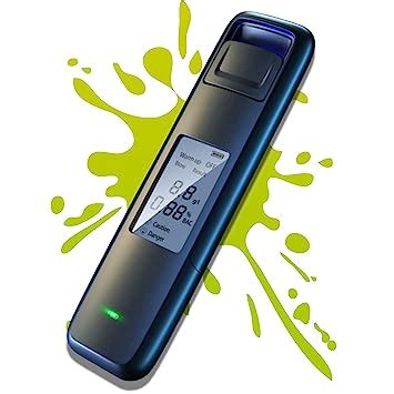 Professional Handheld Breath Alcohol Tester Breathalyzer Non-contacting ...