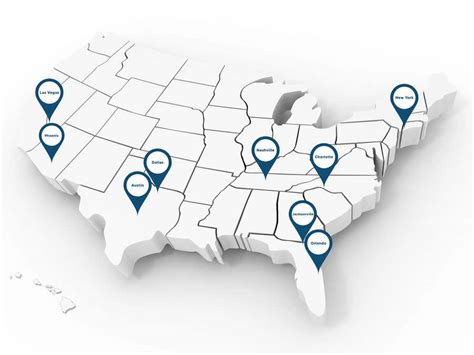 Entry #13 by mohsinhussain698 for Create map of US (similar to ...