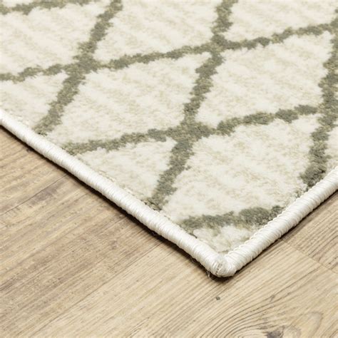 Archer Lane Duke 6 X 9 Ivory Indoor Geometric Bohemian/Eclectic Area ...