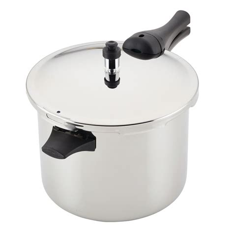 Farberware Stainless Steel Induction Stovetop Pressure Cooker, 8-Quart ...