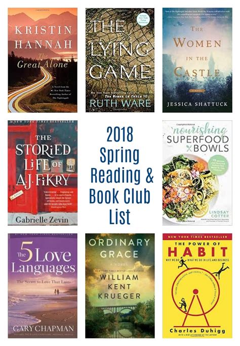 Image result for Spring Reading List