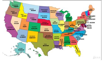 美国地图，帮你记住美国各州特色_留学成功案例-金吉列留学官