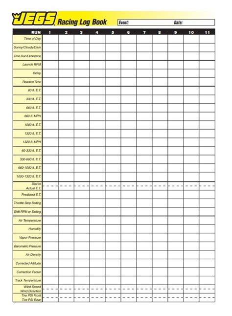 Image result for Log Book Ruler Template
