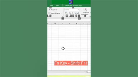 Top Excel Shortcut |Excel Trick F11, Alt F11, F12 Function Key #shorts ...