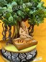 Vrusham Creations Shree Swami Samarth Tree with 3 inch Murti Decorative ...