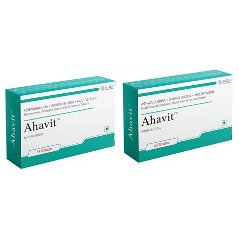 ALLDAY PHARMA Ahavit Multivitamin | Multivitamin with Probiotics ...