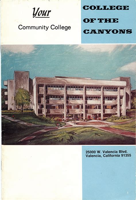 SCVHistory.com CO7201 | College of the Canyons | COC Marketing Brochure ...
