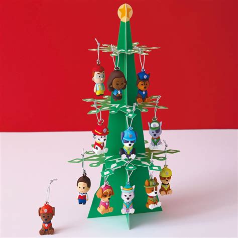 Paw Patrol™ Hallmark Countdown Calendar Paper Tree Set With 12 Mini ...